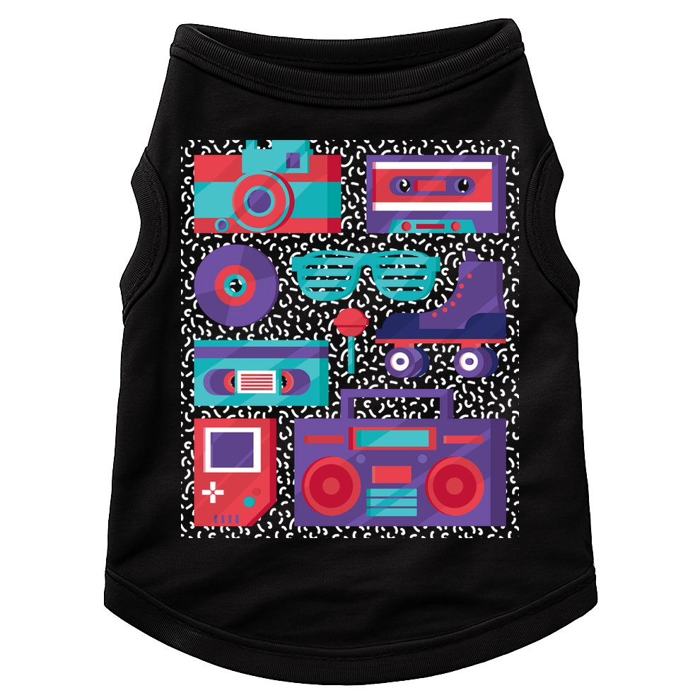 Retro Elements 90s Doggie Tank