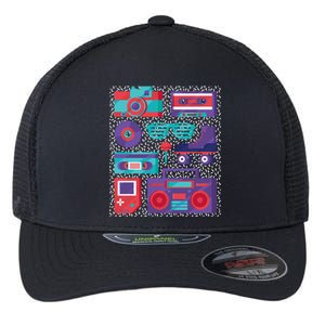 Retro Elements 90s Flexfit Unipanel Trucker Cap