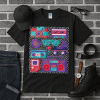 Retro Elements 90s Tall T-Shirt
