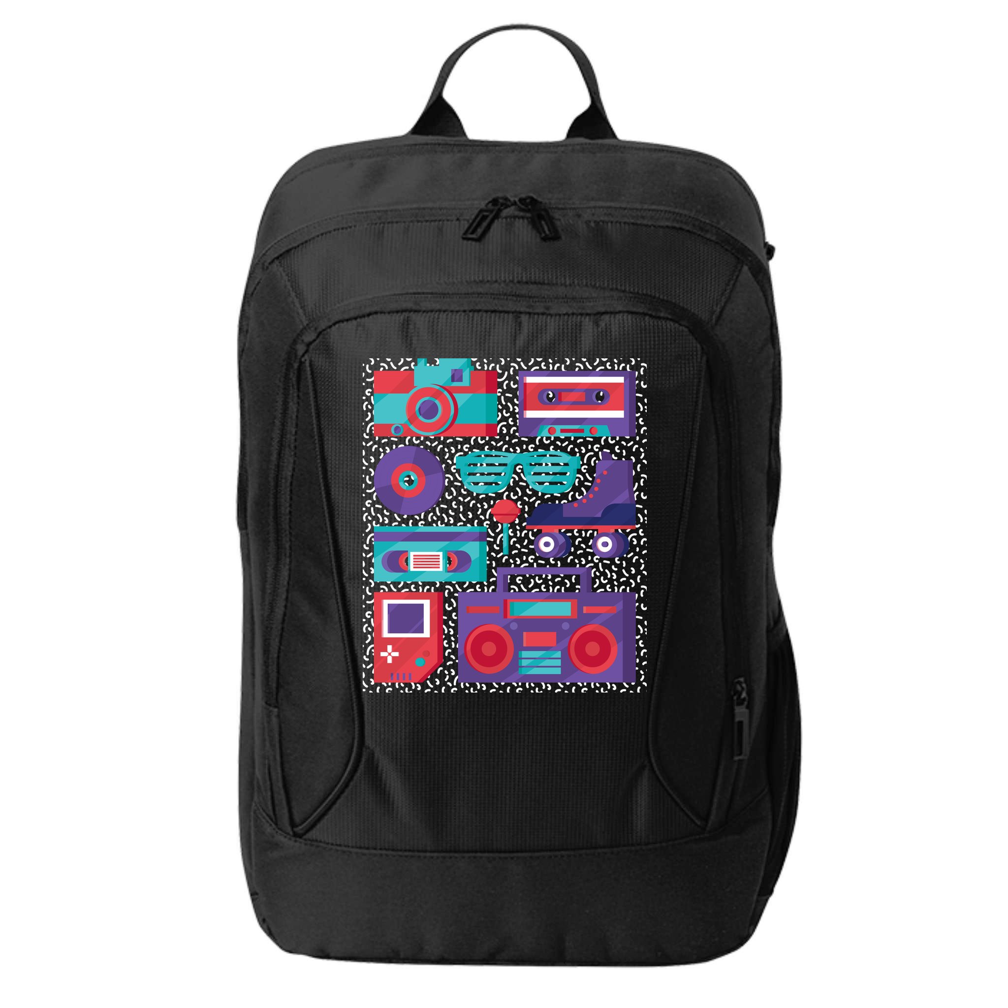 Retro Elements 90s City Backpack