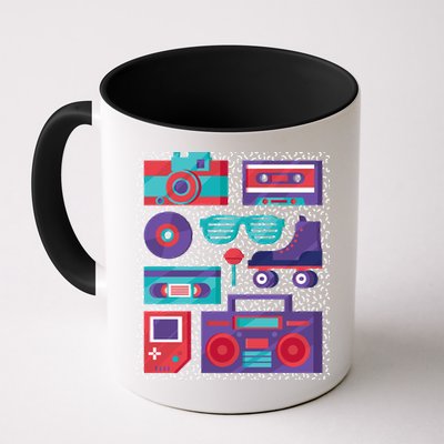 Retro Elements 90s Mug