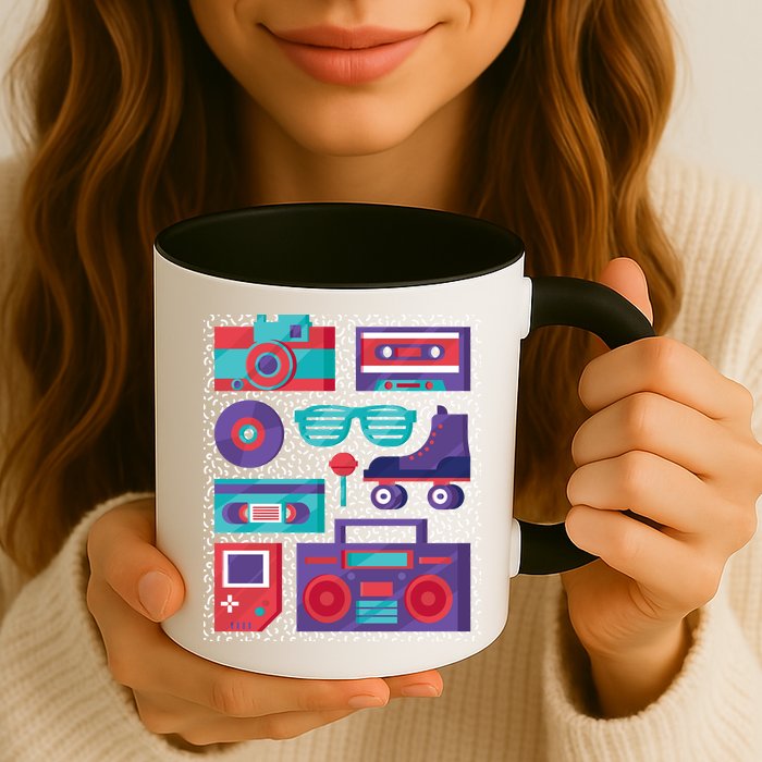 Retro Elements 90s Mug