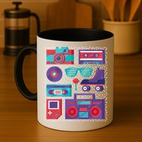 Retro Elements 90s Mug
