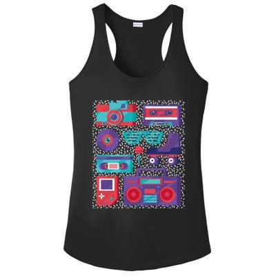 Retro Elements 90s Ladies PosiCharge Competitor Racerback Tank