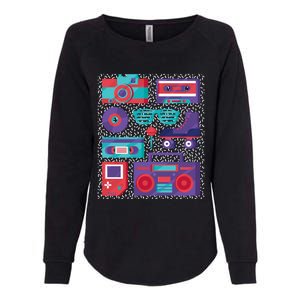 Retro Elements 90s Womens California Wash Sweatshirt