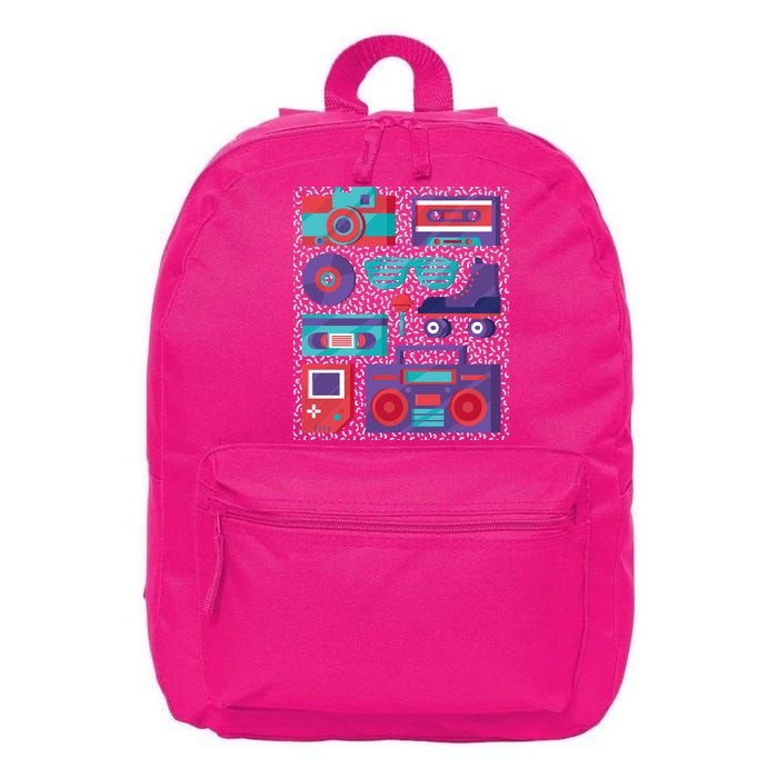 Retro Elements 90s 16 in Basic Backpack