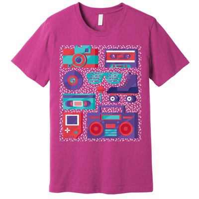 Retro Elements 90s Premium T-Shirt