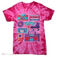 Retro Elements 90s Tie-Dye T-Shirt