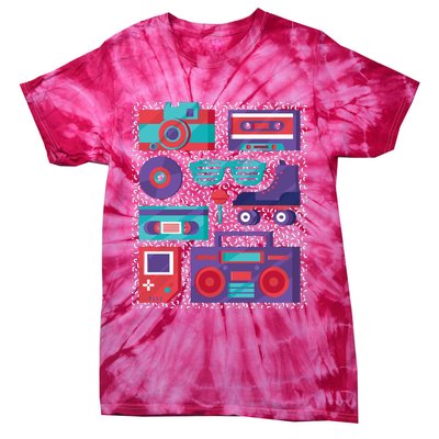 Retro Elements 90s Tie-Dye T-Shirt