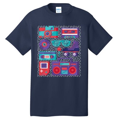 Retro Elements 90s Tall T-Shirt