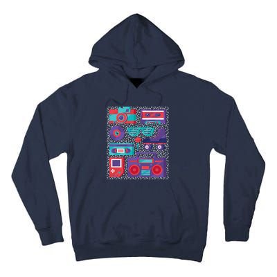 Retro Elements 90s Tall Hoodie