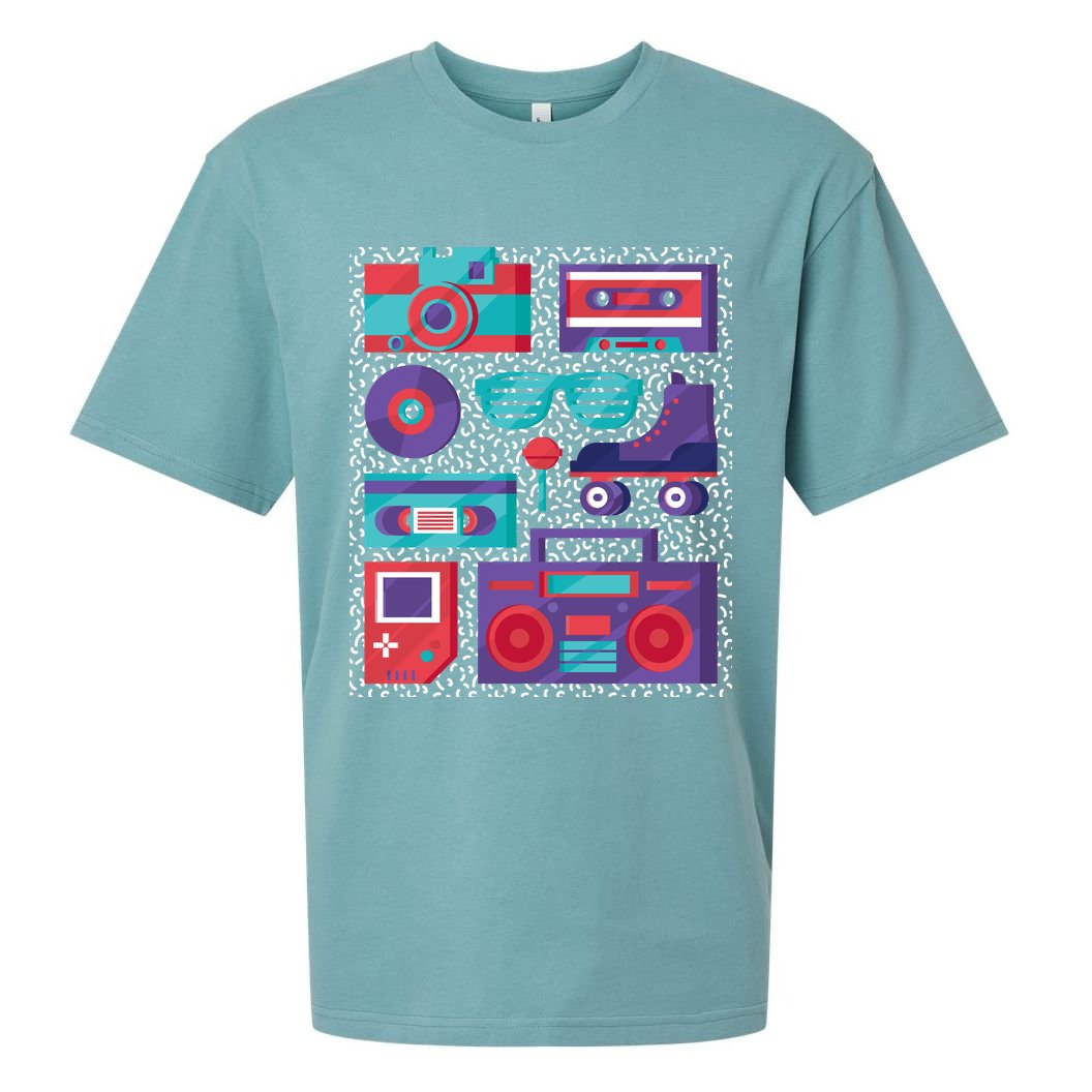 Retro Elements 90s Sueded Cloud Jersey T-Shirt