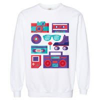 Retro Elements 90s Garment-Dyed Sweatshirt