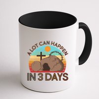 Retro Easter A Lot Can Happen In 3 Days Mug