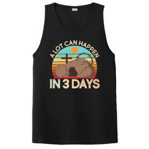 Retro Easter A Lot Can Happen In 3 Days PosiCharge Competitor Tank