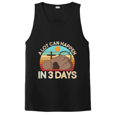 Retro Easter A Lot Can Happen In 3 Days PosiCharge Competitor Tank