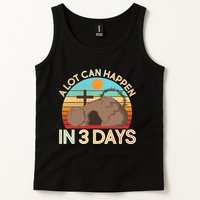 Retro Easter A Lot Can Happen In 3 Days Tank Top