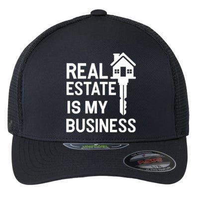 Real Estate Agent Realtor Realestate Broker Gift Flexfit Unipanel Trucker Cap