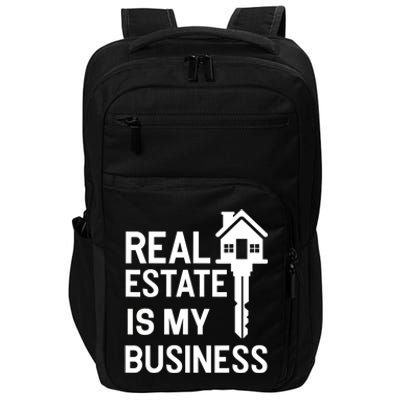 Real Estate Agent Realtor Realestate Broker Gift Impact Tech Backpack