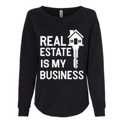 Real Estate Agent Realtor Realestate Broker Gift Womens California Wash Sweatshirt