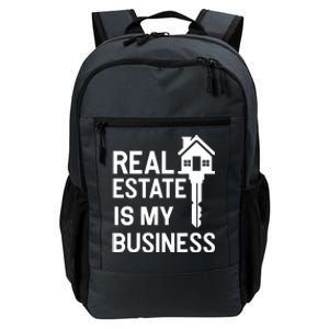 Real Estate Agent Realtor Realestate Broker Gift Daily Commute Backpack