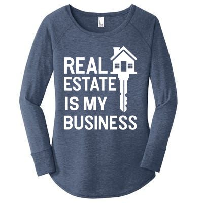 Real Estate Agent Realtor Realestate Broker Gift Women's Perfect Tri Tunic Long Sleeve Shirt