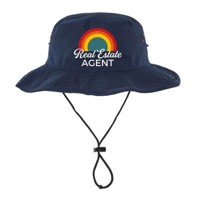 Real Estate Agent Realtor Vintage Design Legacy Cool Fit Booney Bucket Hat