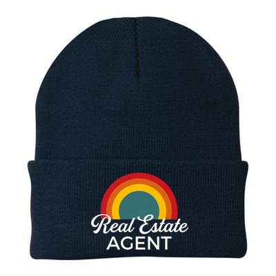 Real Estate Agent Realtor Vintage Design Knit Cap Winter Beanie