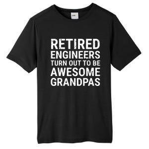 Retired Engineers Awesome Grandpas Grandfather Tall Fusion ChromaSoft Performance T-Shirt