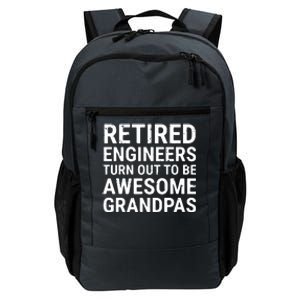 Retired Engineers Awesome Grandpas Grandfather Daily Commute Backpack