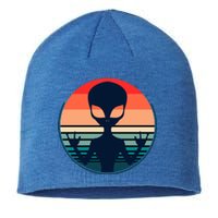 Retro Extraterrestrial Alien Gift Sustainable Beanie