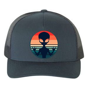 Retro Extraterrestrial Alien Gift Yupoong Adult 5-Panel Trucker Hat