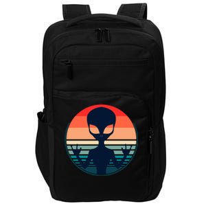 Retro Extraterrestrial Alien Gift Impact Tech Backpack