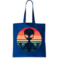 Retro Extraterrestrial Alien Gift Tote Bag