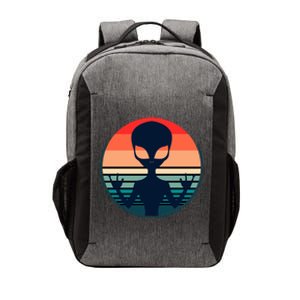 Retro Extraterrestrial Alien Gift Vector Backpack