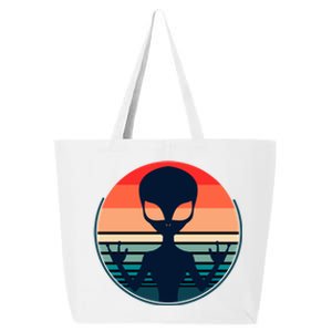 Retro Extraterrestrial Alien Gift 25L Jumbo Tote