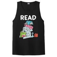 Reading Elephant And Book Lovers Friendship PosiCharge Competitor Tank