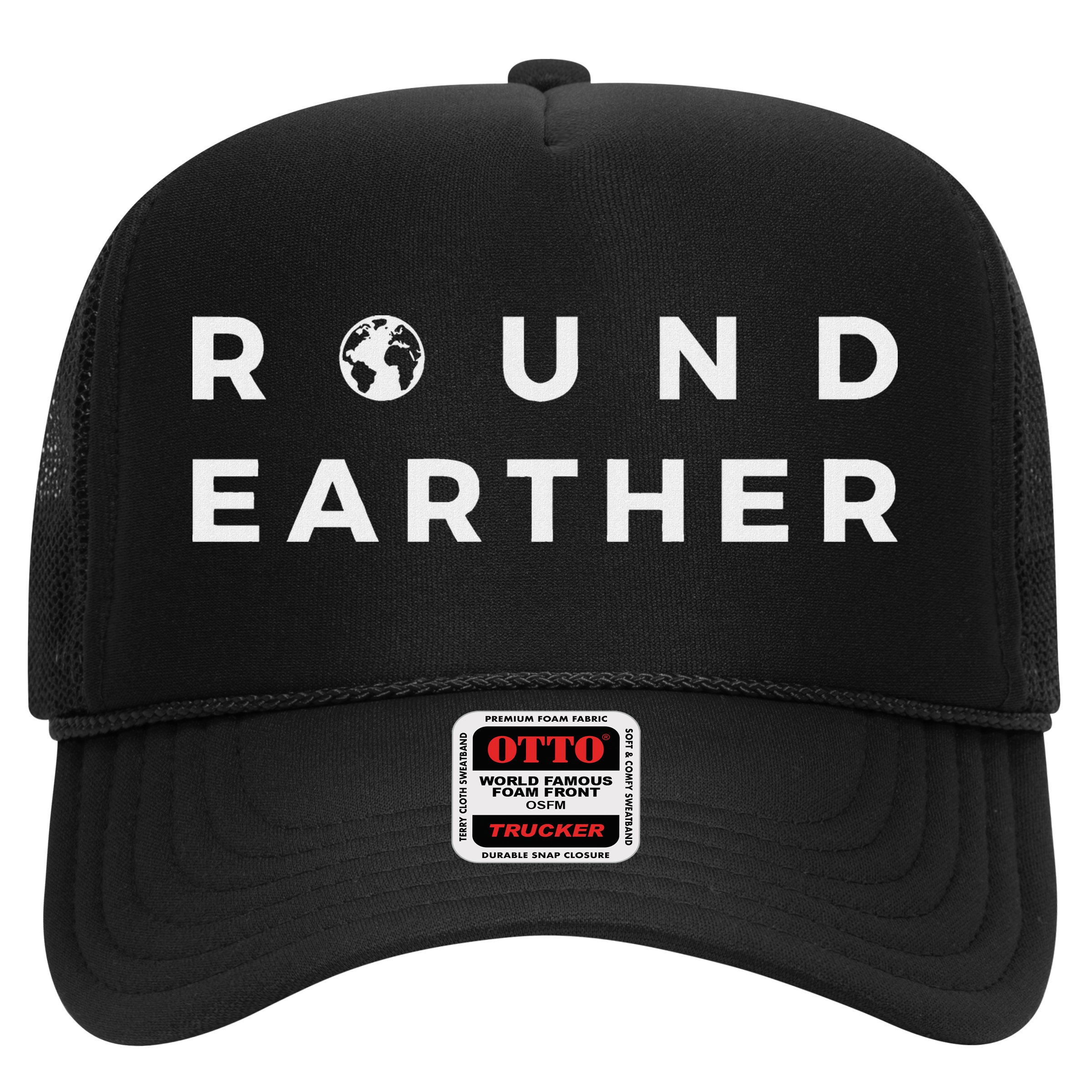 Round Earther Anti Flat Earth The Earth Is Round Hat
