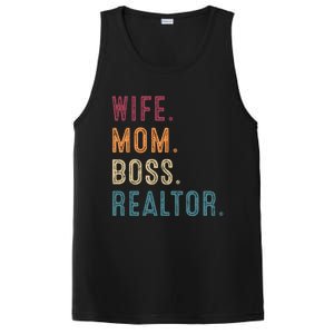 Real Estate Agent Investor Wife Mom Boss Realtor Funny Cute Gift PosiCharge Competitor Tank