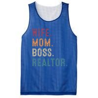 Real Estate Agent Investor Wife Mom Boss Realtor Funny Cute Gift Mesh Reversible Basketball Jersey Tank