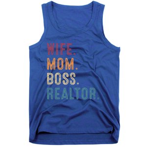 Real Estate Agent Investor Wife Mom Boss Realtor Funny Cute Gift Tank Top