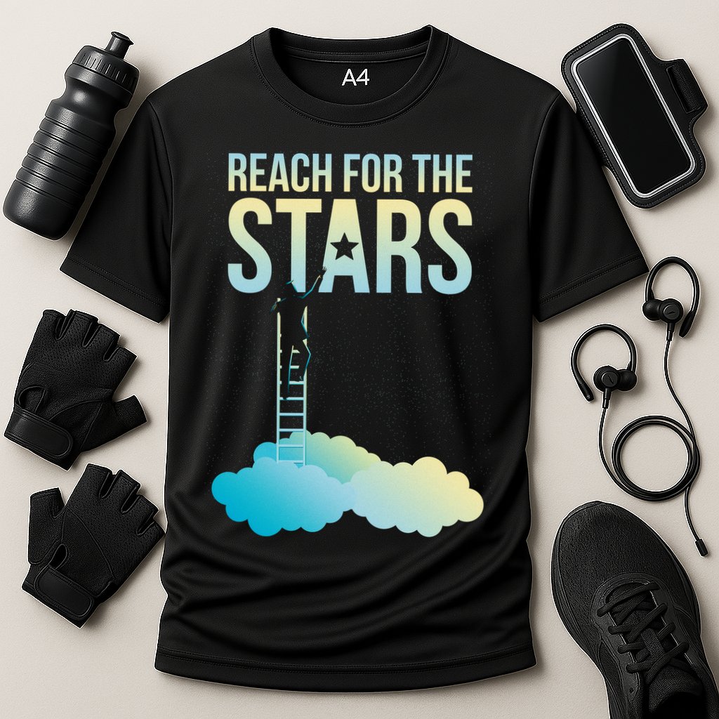 Reach For The Stars Cooling Performance Crew T-Shirt