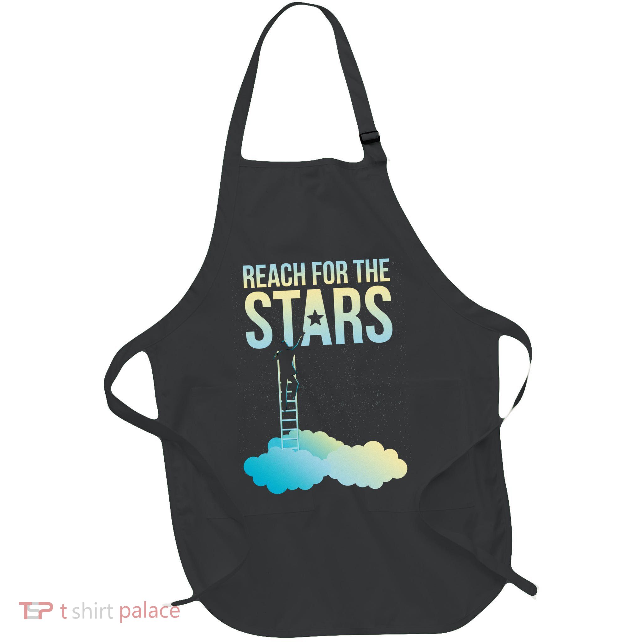 Reach For The Stars Full-Length Apron With Pockets