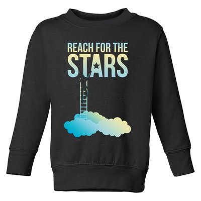 Reach For The Stars Toddler Sweatshirt
