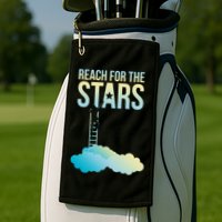 Reach For The Stars Golf Towel