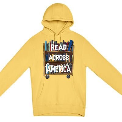 Read Across America  Premium Pullover Hoodie