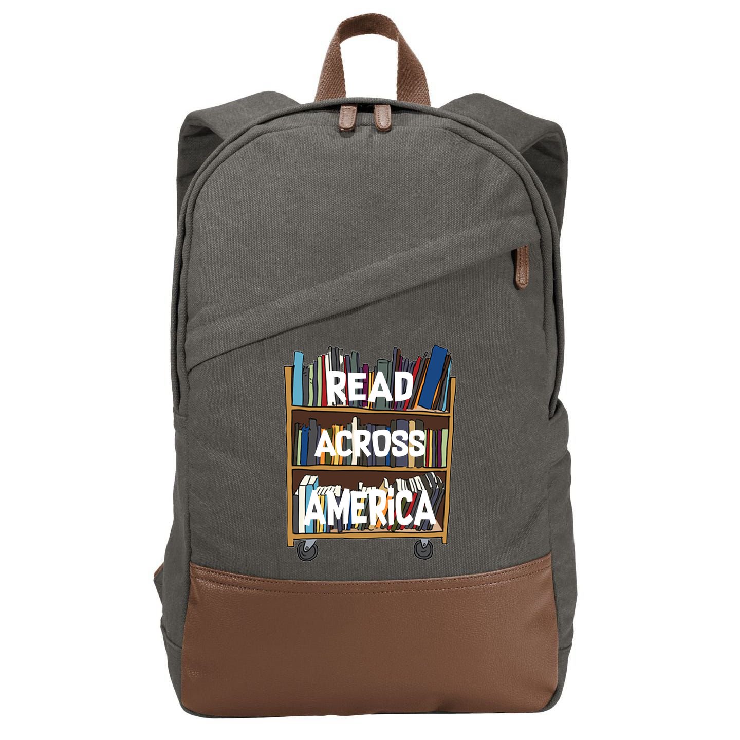 Read Across America  Cotton Canvas Backpack
