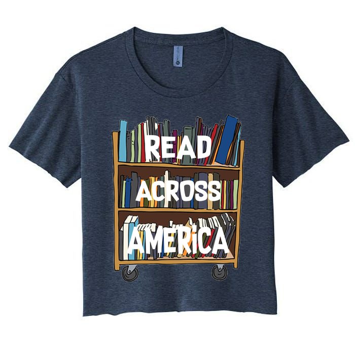 Read Across America  Women's Crop Top Tee