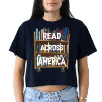 Read Across America  Women's Crop Top Tee