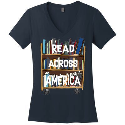 Read Across America  Women's V-Neck T-Shirt